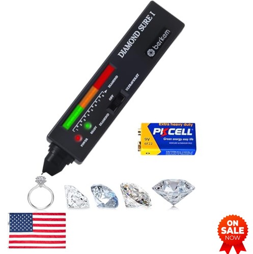 Penna tester diamante con luce - diamante,