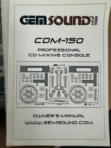 Gem sound new york cdm - new, cdm-150